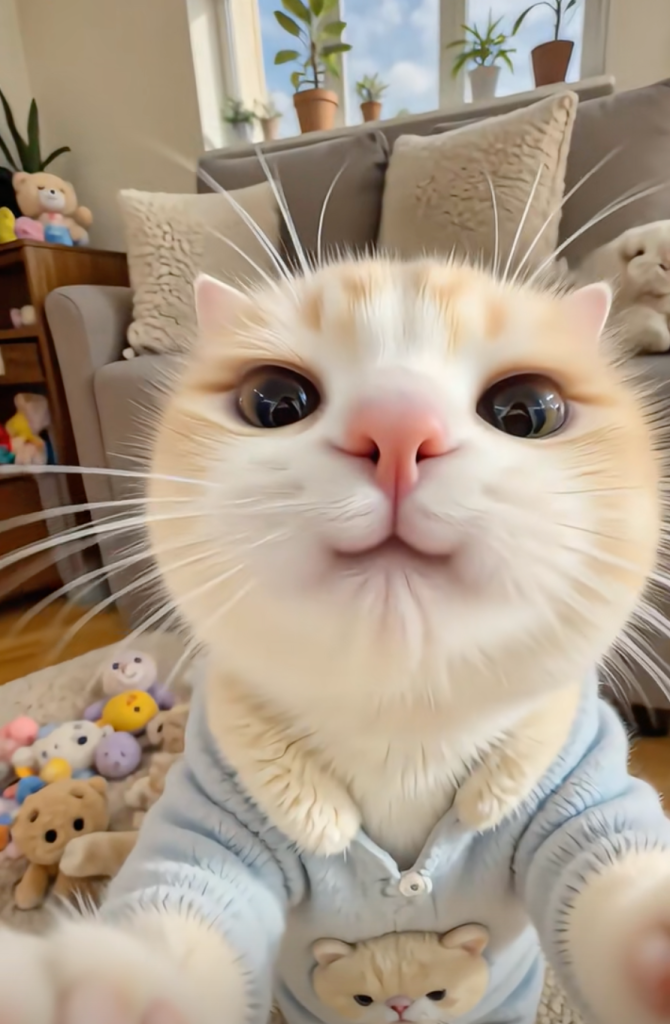怼脸猫效果图