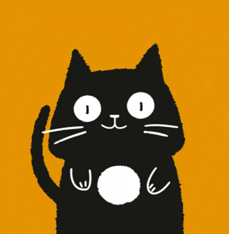 扁平风格猫咪 IP