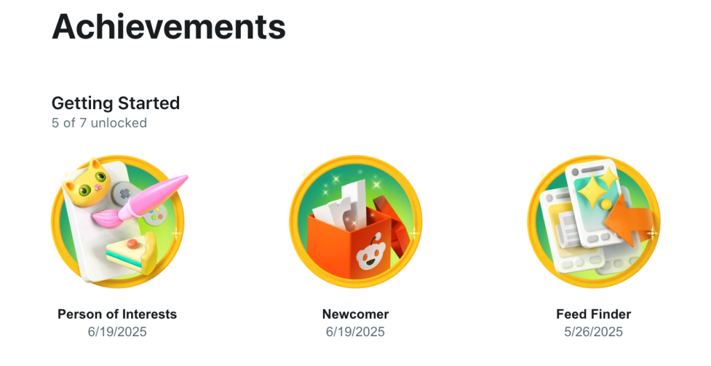 Achievements：账号的“勋章”系统